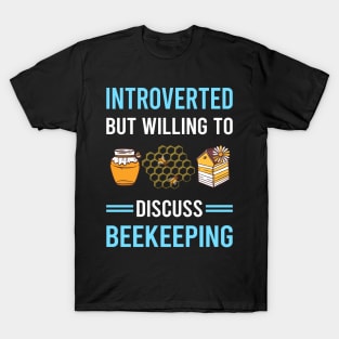 Introverted Beekeeping Beekeeper Apiculture T-Shirt